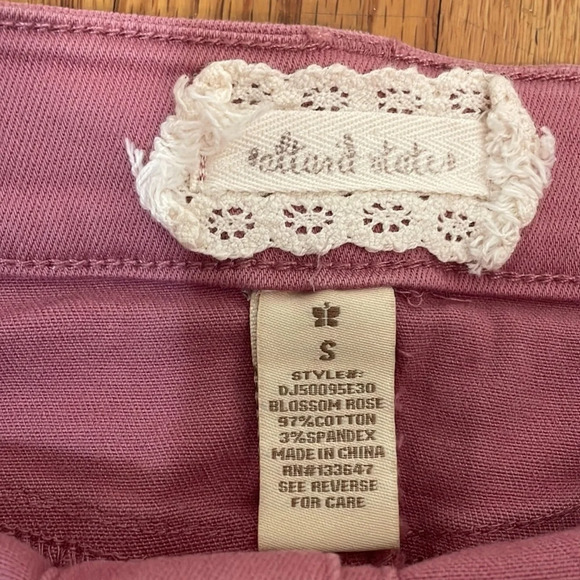 Altar'd State‎ Button-Up Skirt with Front Pockets Pink Canyon Rose Small y2k - Picture 4 of 6